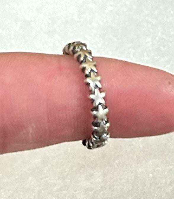Pandora, set of 4 stackable rings