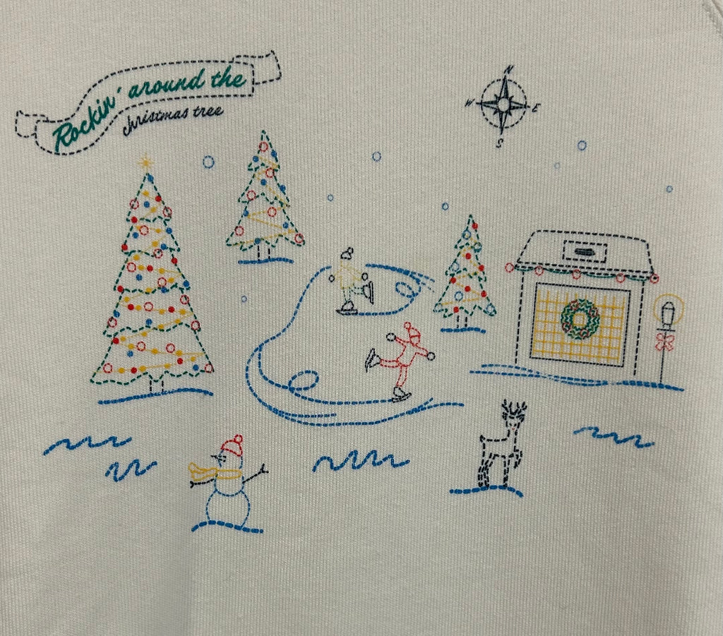 Boat House Apparel, holiday sweatshirt, size Small