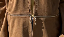 Load image into Gallery viewer, Chico's, suede-like jacket, size 2
