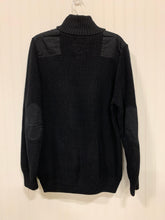 Load image into Gallery viewer, Men's Mock Neck 1/4 Snap-Zip Sweater
