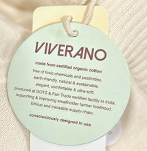 Load image into Gallery viewer, Viverano, cream, cotton knit pants, size 3-6 months
