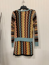 Load image into Gallery viewer, Missoni for Target Chevron Print Knit Cardigan and Dress Set Size Small
