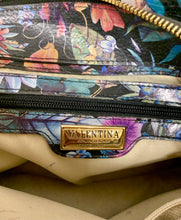 Load image into Gallery viewer, Valentina Genuine Leather Women’s Floral Handbag Gently Used

