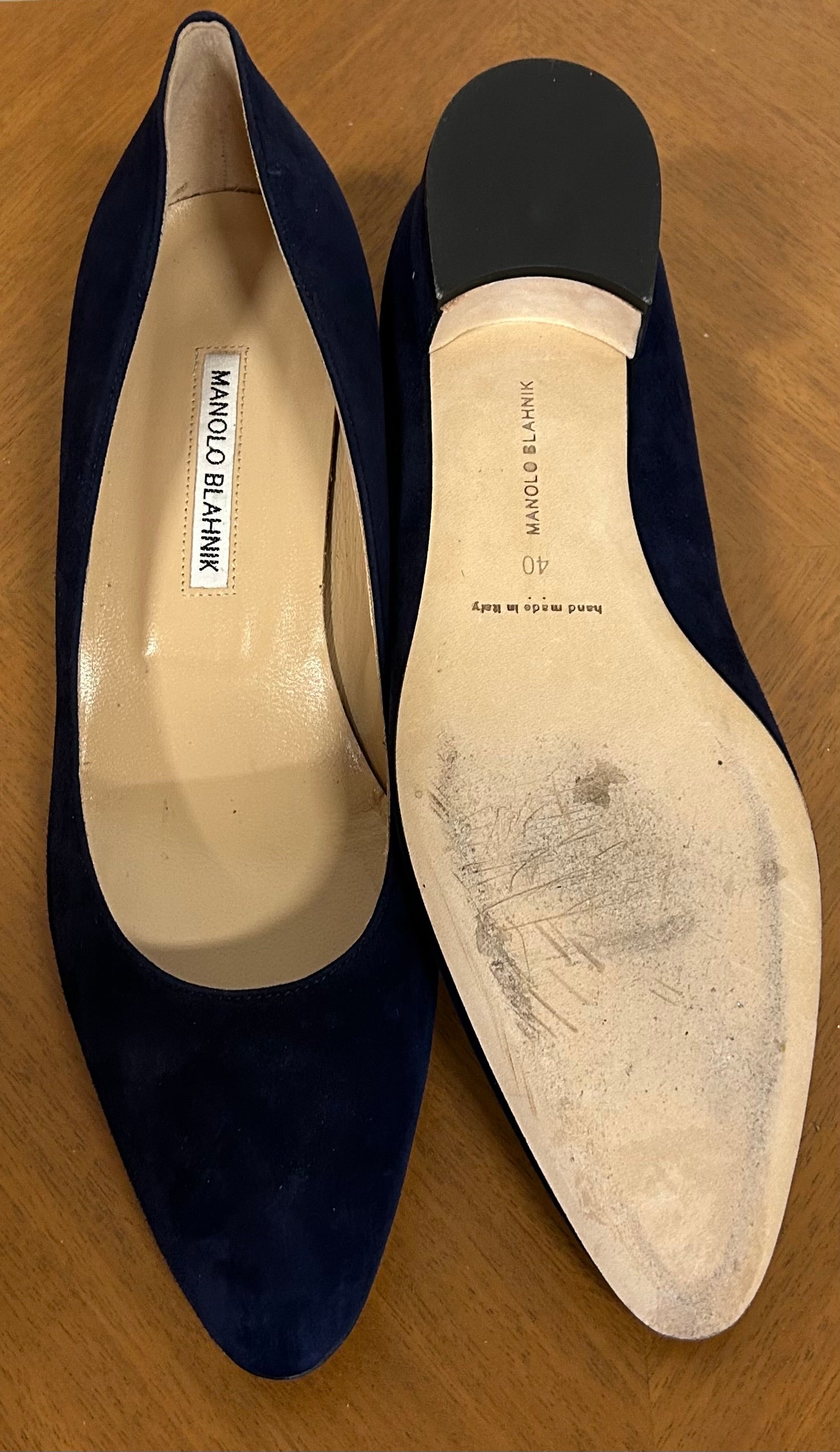 Manolo Blahnik, shoes, size 40