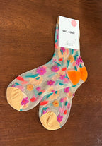 Sock Candy, ditzy floral, socks