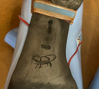 John Fluevog, Modotti Blue booties, size 8 1/2