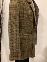 Load image into Gallery viewer, Tweed Belted Jacket, Size Large
