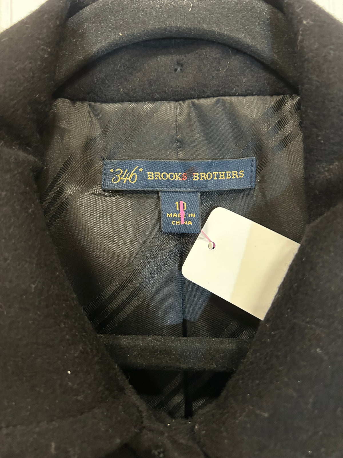 346 Brooks Bros., Coat, size 10