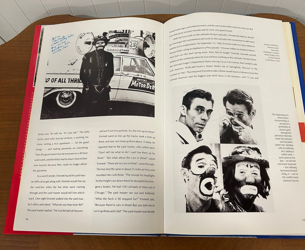 Vintage, Emmet Kelly Jr, Book