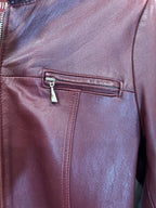 France 2 Cuir Paris, leather jacket, size 6-8
