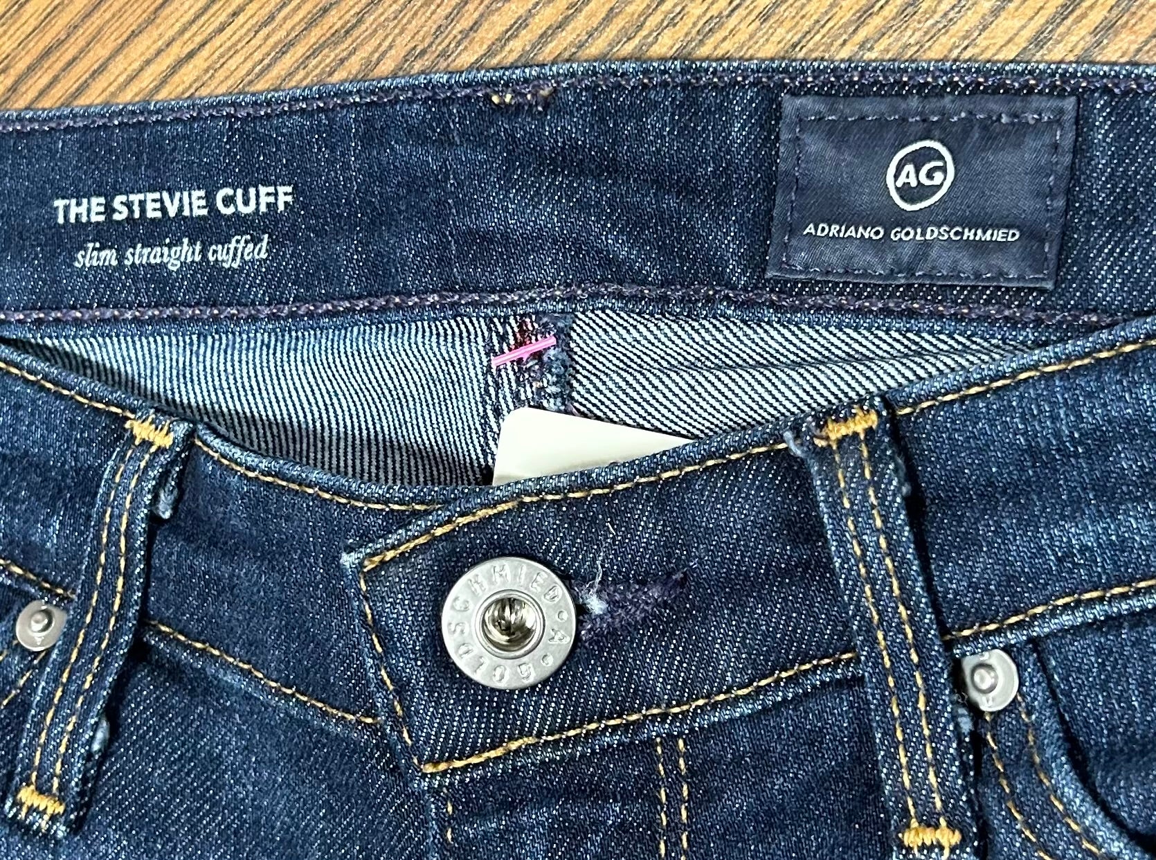 Adriano Goldschmied, Blue Denim, Women's size 25 waist