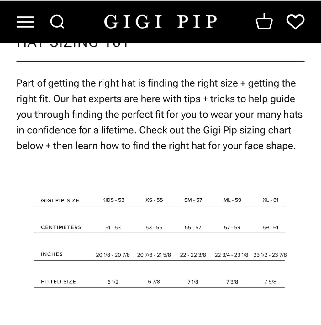 Gigi Pip, felt hat