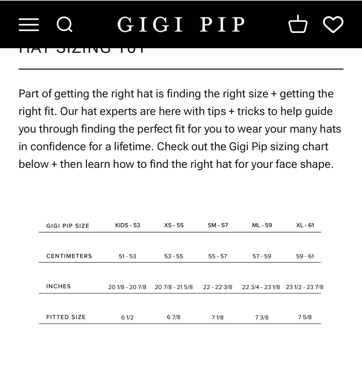 Gigi Pip, felt hat