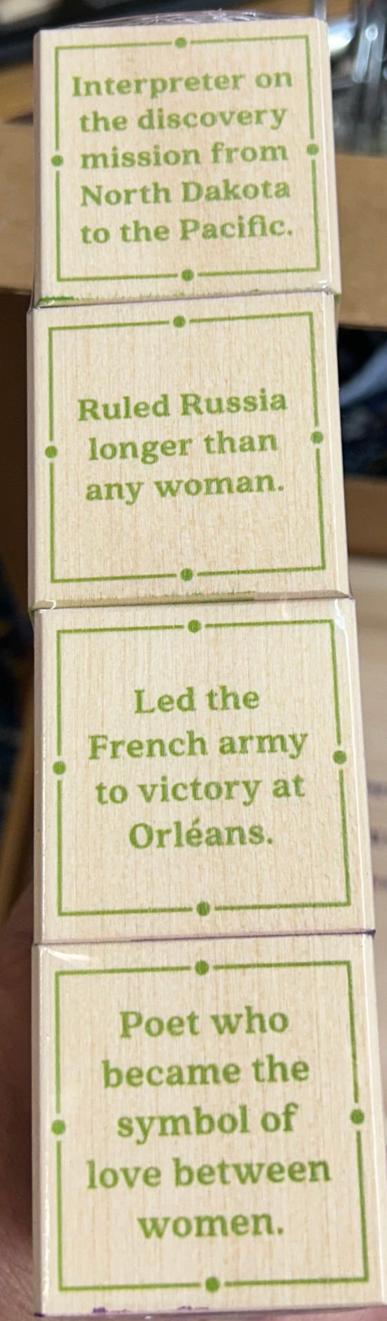 Uncle Goose, "Women Who Dared", Educational Game