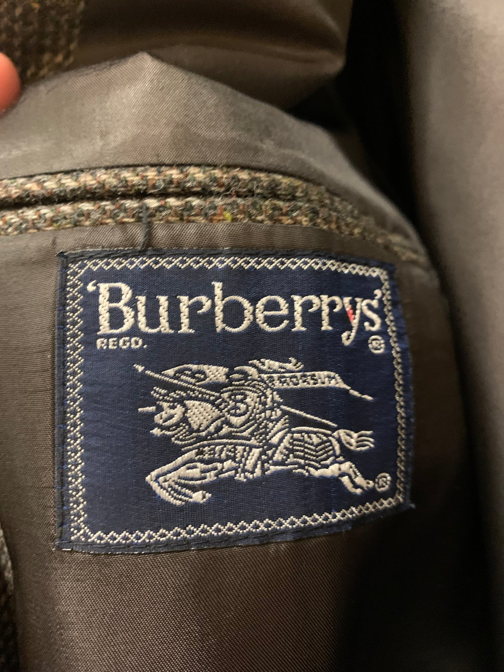Burberry, Men's Sport Coat, Size 42