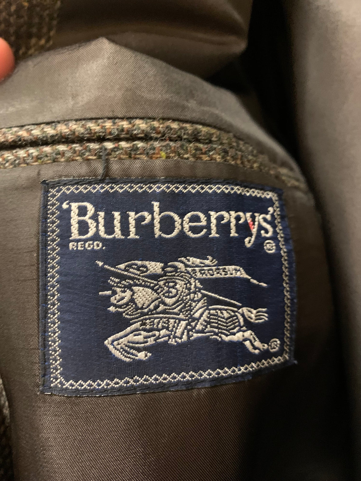 Burberry, Men's Sport Coat, Size 42