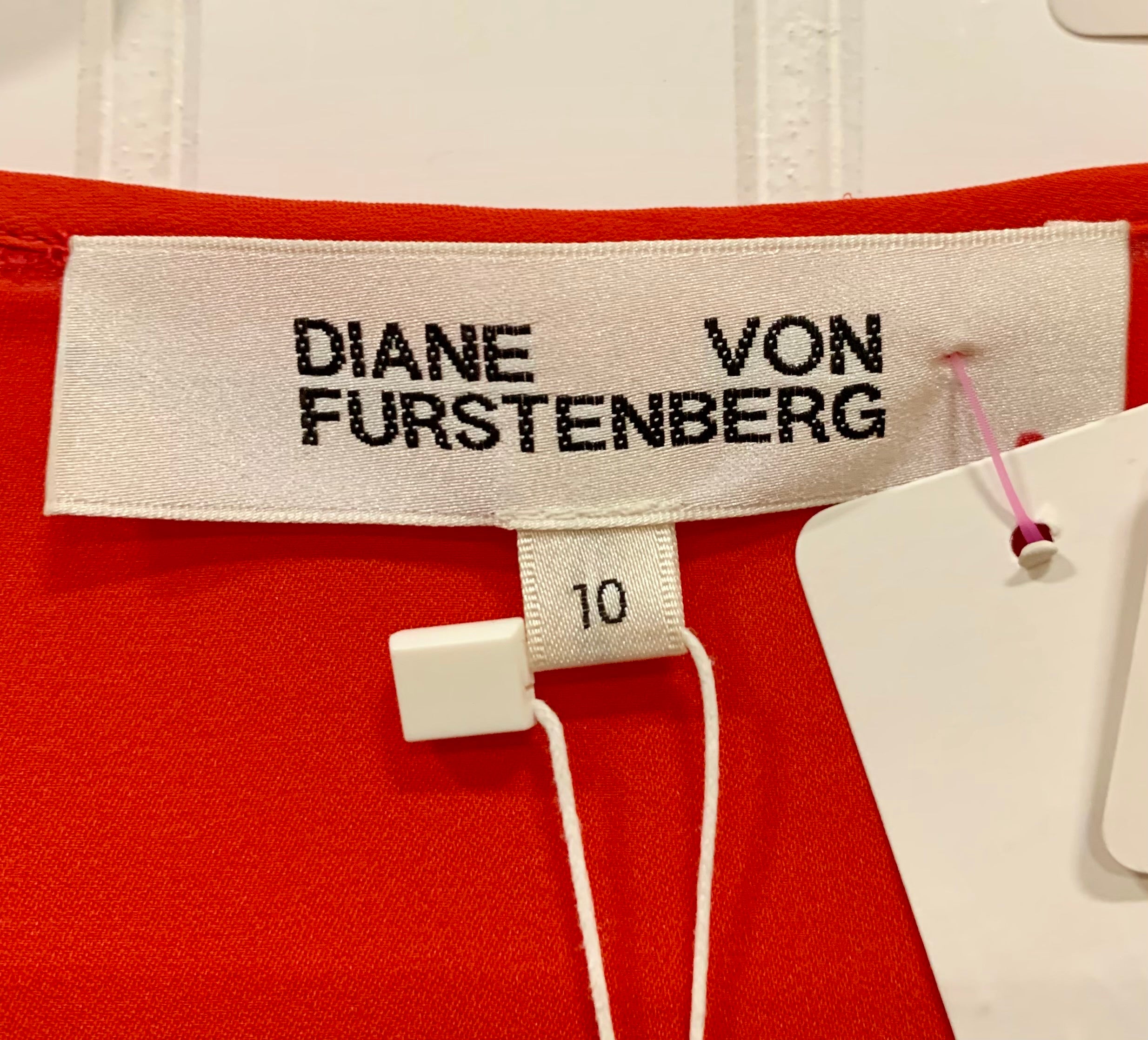 Diane Von Furstenberg, Silk Dress ,Size 10