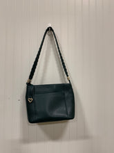 Load image into Gallery viewer, Brighton Green Leather Bucket Shoulder Bag
