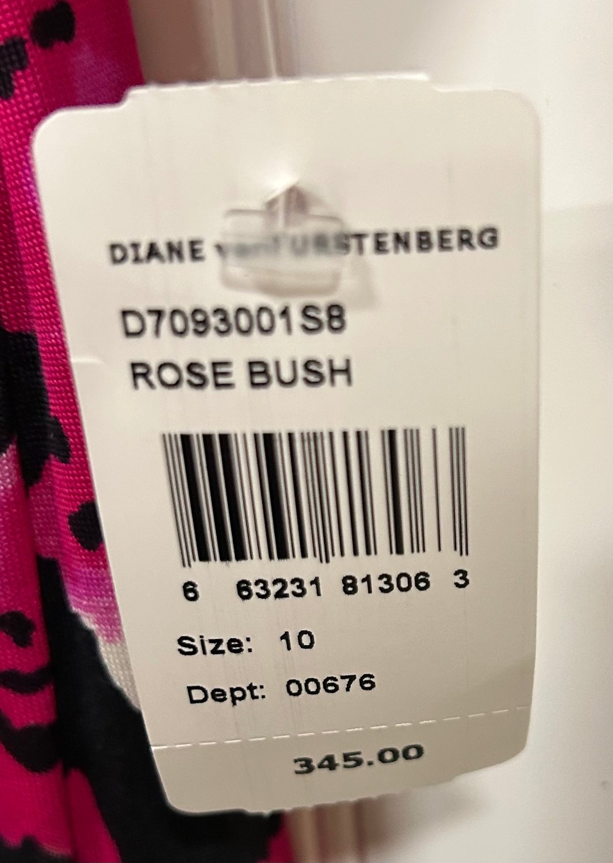 Diane von Furstenberg, Dress, size 10