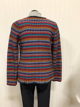 Load image into Gallery viewer, Coldwater Creek Full Zip Colorful Cardigan Size M
