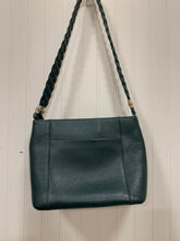 Load image into Gallery viewer, Brighton Green Leather Bucket Shoulder Bag
