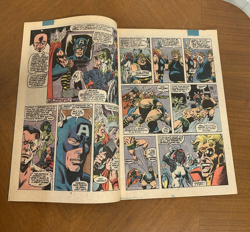 Vintage, Captain Marvel, Comic Book