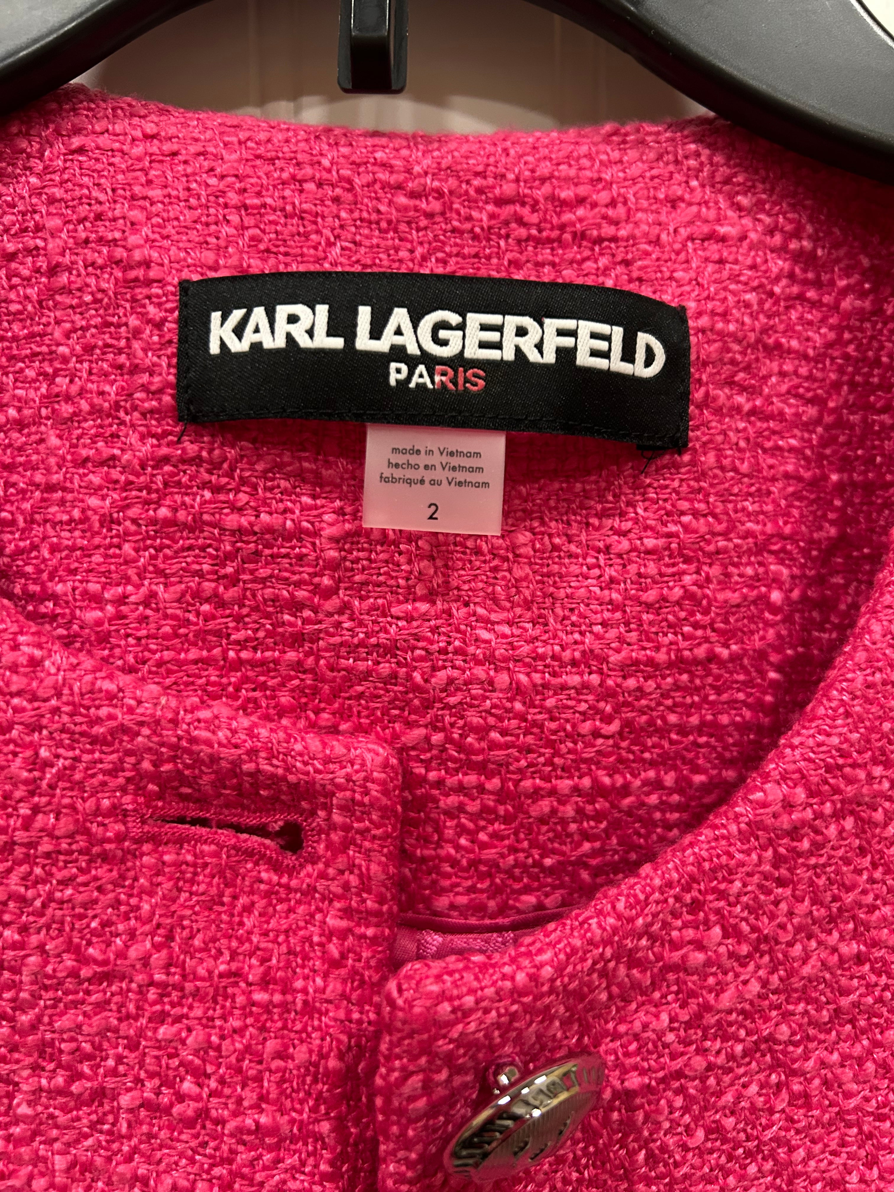 Karl Lagerfeld, Jacket, size 2