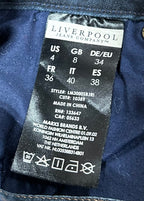 Liverpool, Blue Denim, Women's size 4