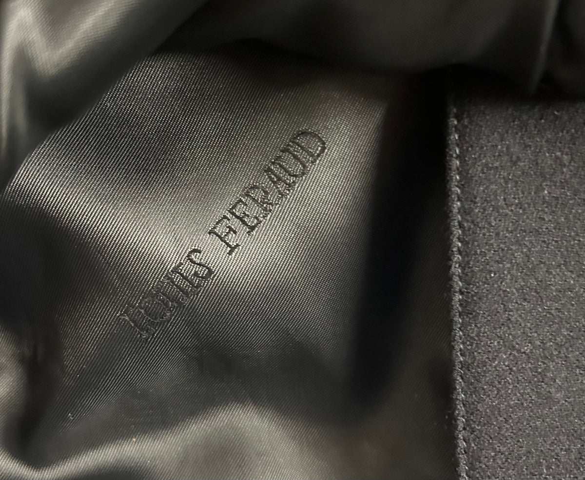 Louis Feraud, black blazer, size 8