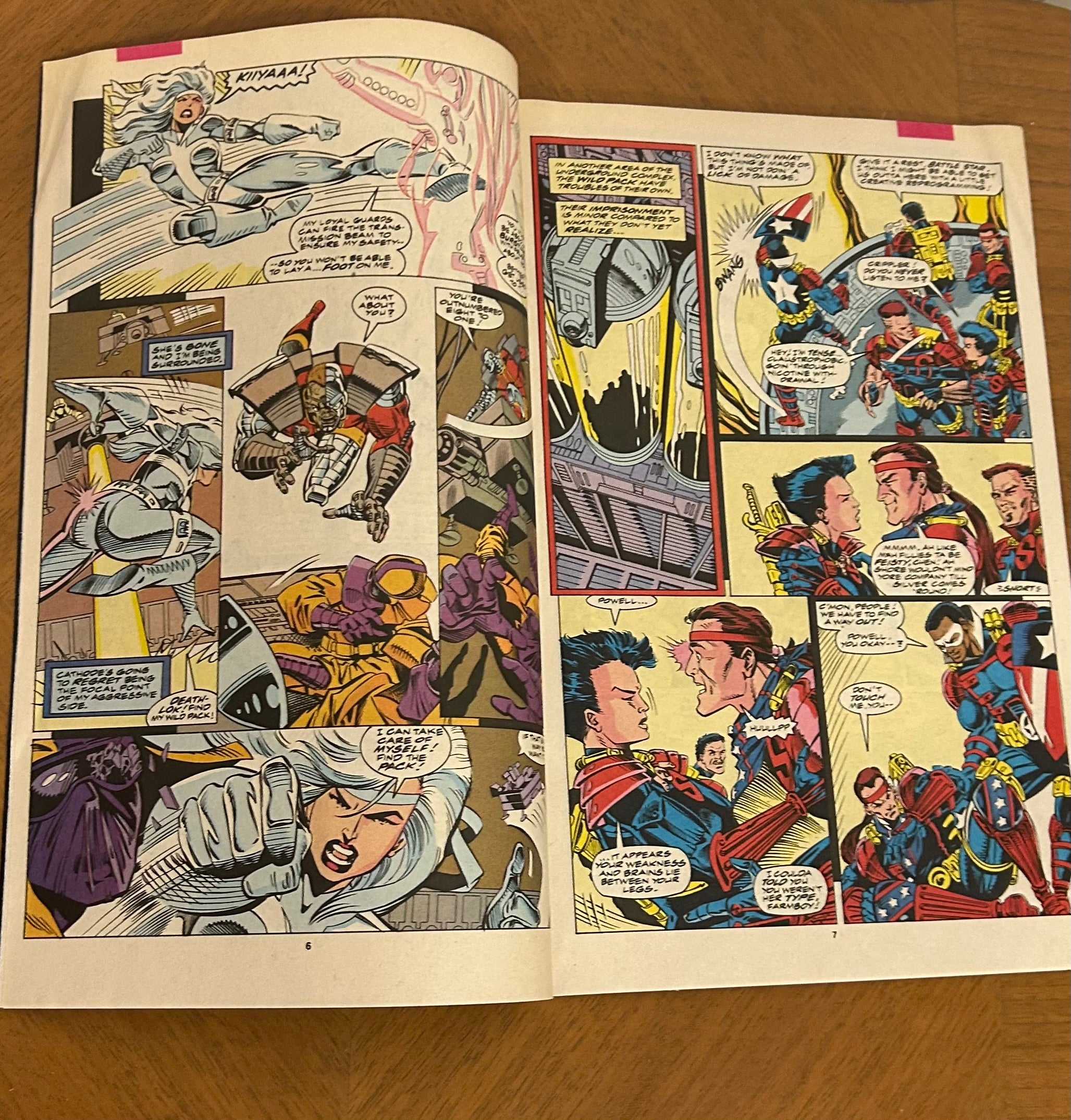 Vintage, Silver Sable & the Wild Pack, Comic Book
