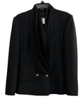 Louis Feraud, black blazer, size 8