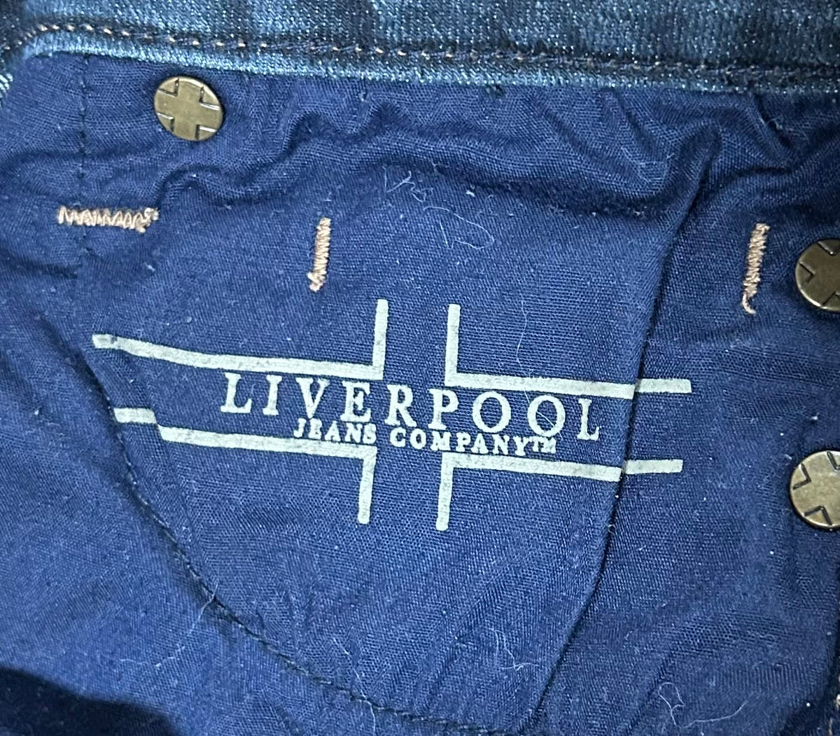 Liverpool, Blue Denim, Women's size 4