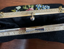 Load image into Gallery viewer, Vintage needlepoint evening bag

