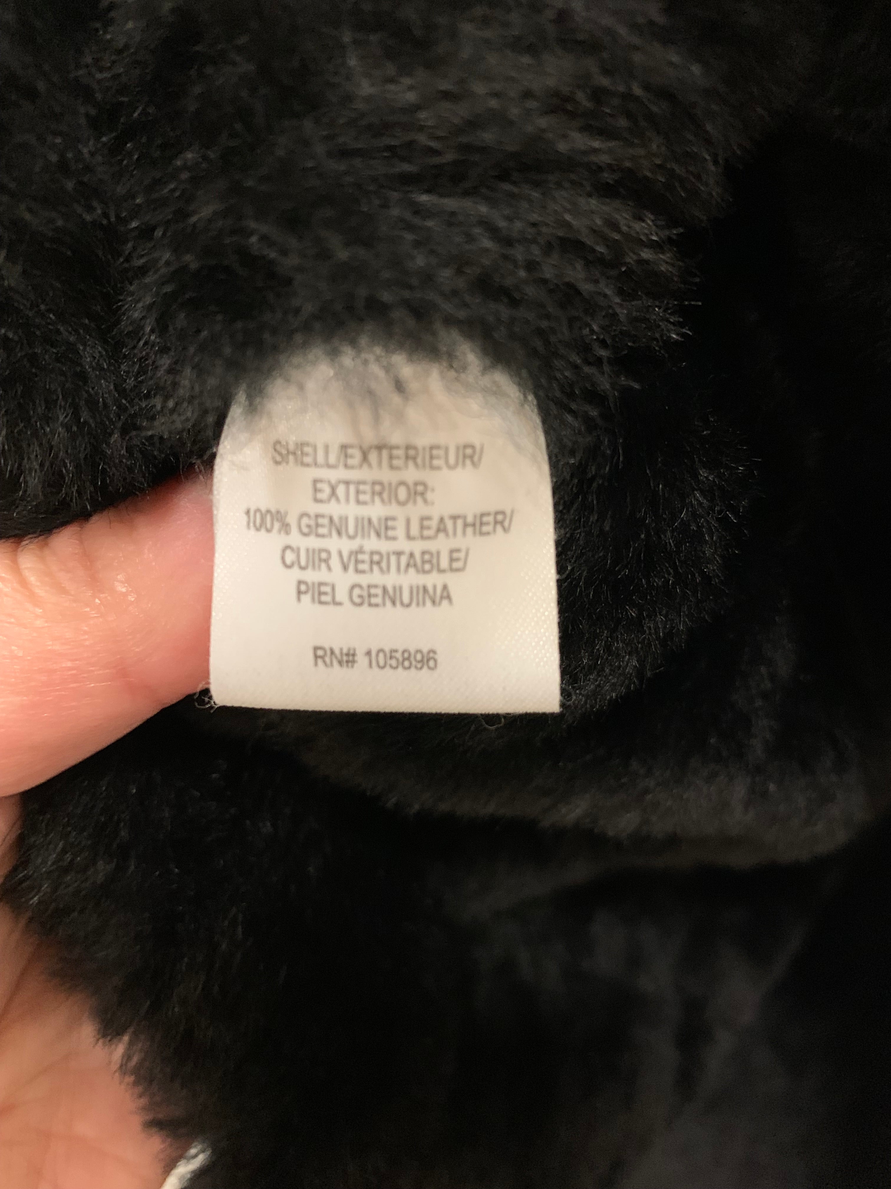 Worth, Leather Vest, Size 4