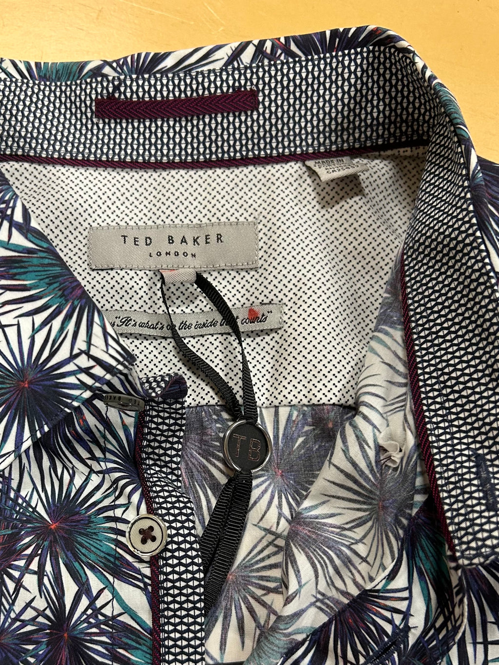 Ted Baker, Dress shirt, size Sm