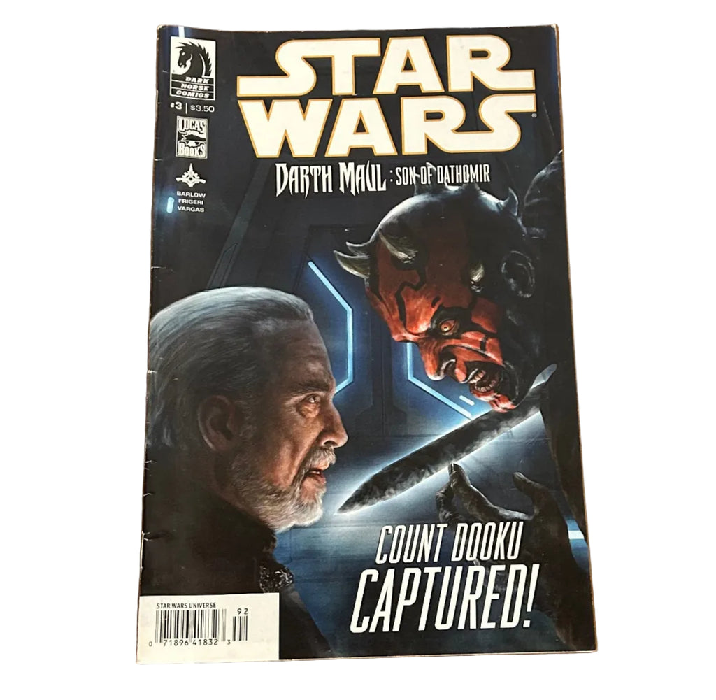Star Wars #3 Darth Maul Son of Dathomir, Comic Book