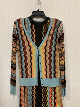 Load image into Gallery viewer, Missoni for Target Chevron Print Knit Cardigan and Dress Set Size Small
