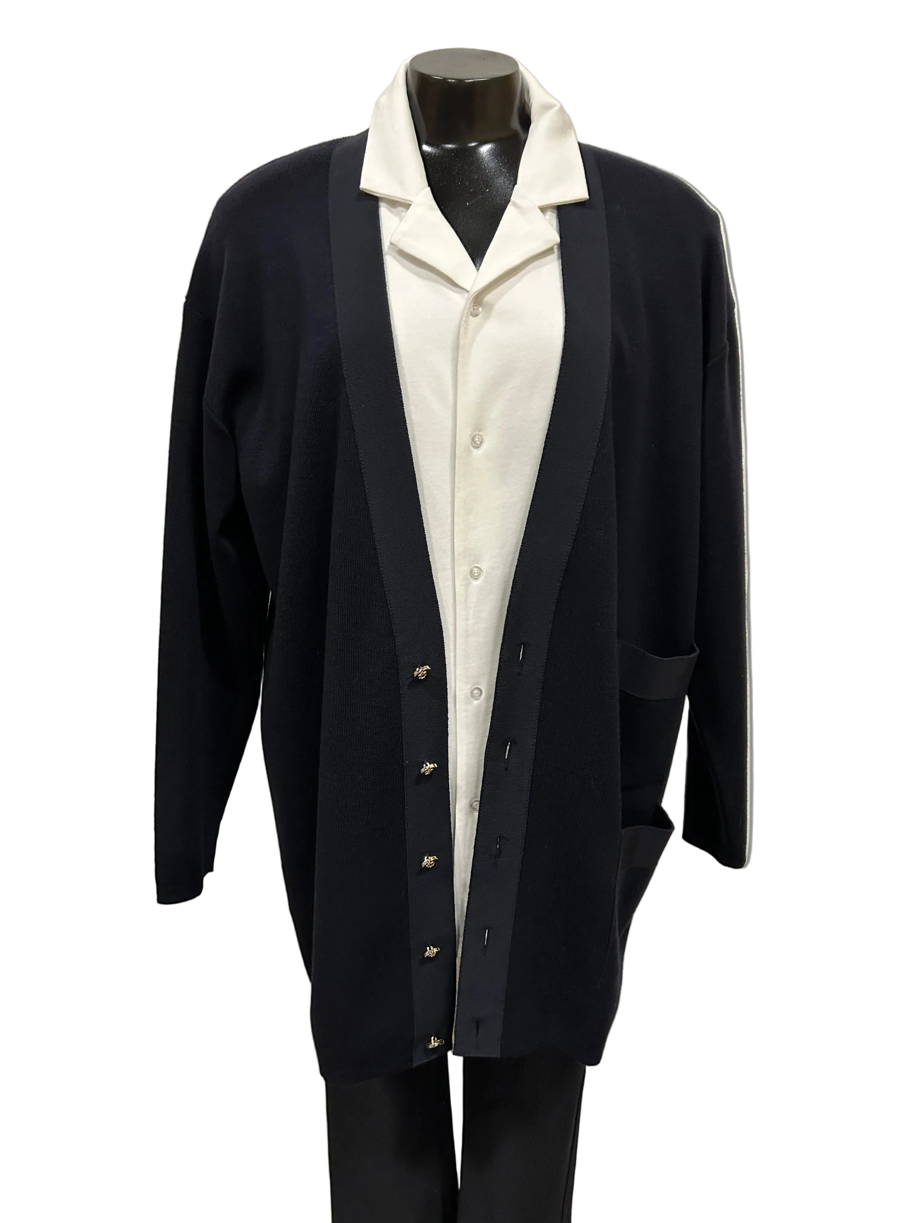 Salvatore Ferragamo, Cardigan Sweater, size Medium