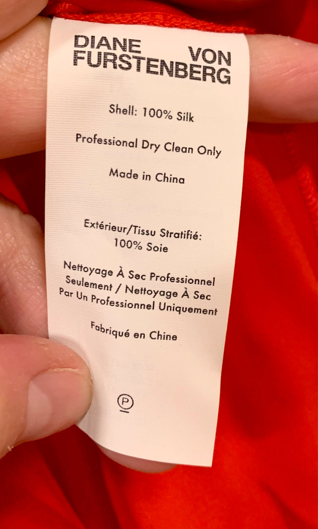 Diane Von Furstenberg, Silk Dress ,Size 10