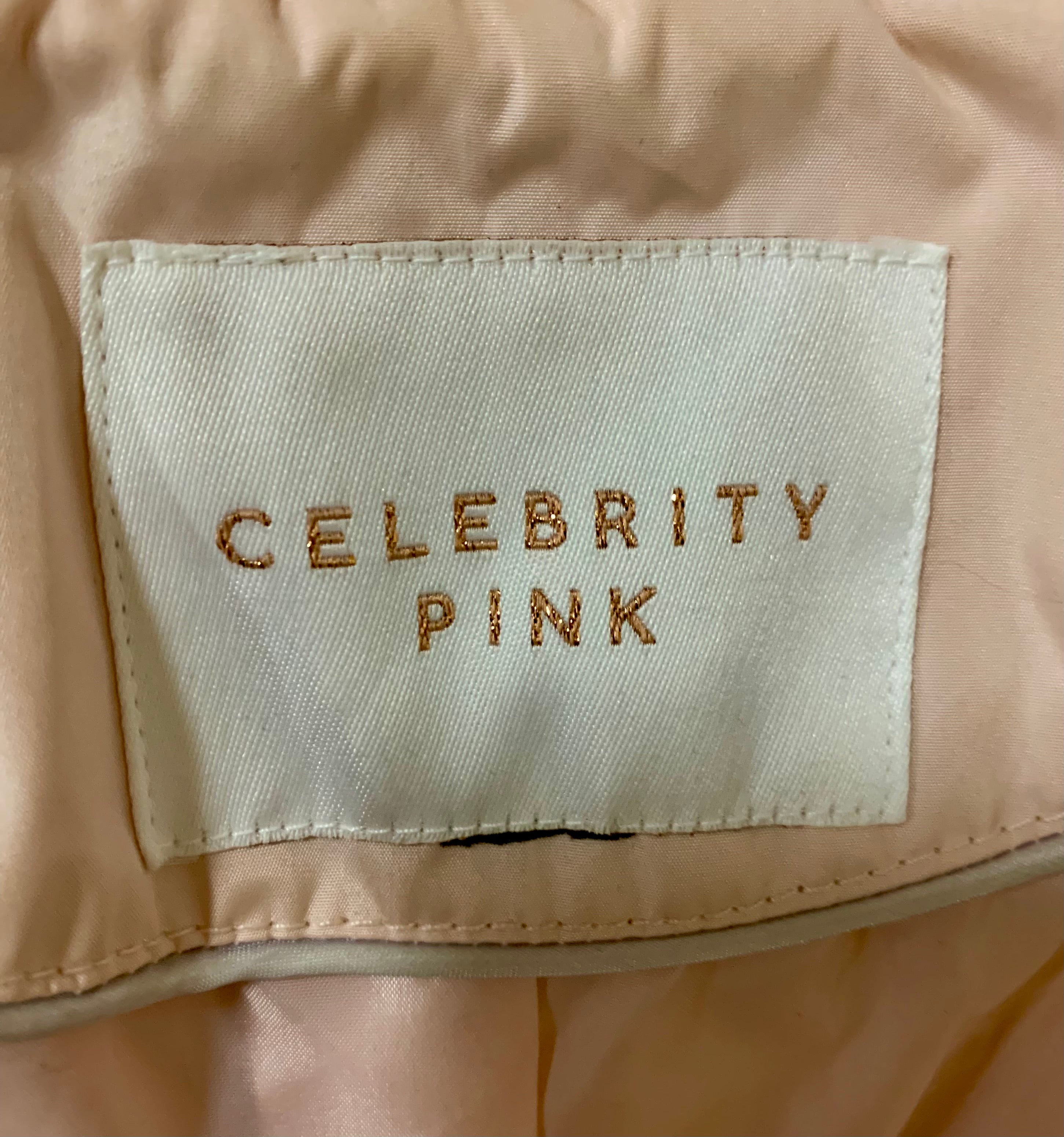Celebrity Pink, Trench Coat, Size Large
