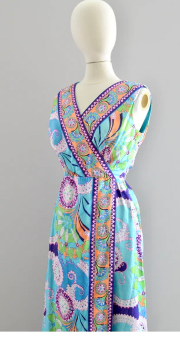 Vintage, Maxi Dress, size 16 1/2