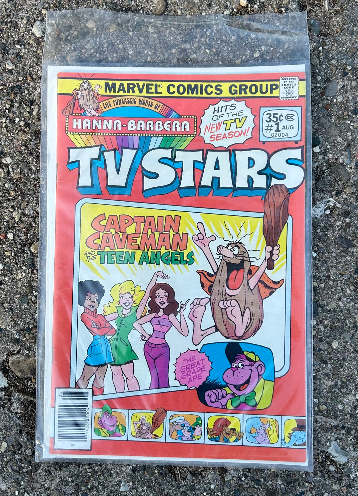 Vintage, TV Stars, comic book