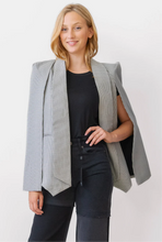 Load image into Gallery viewer, Fate Houndstooth Women’s Cape Jacket New with Tags Size Large
