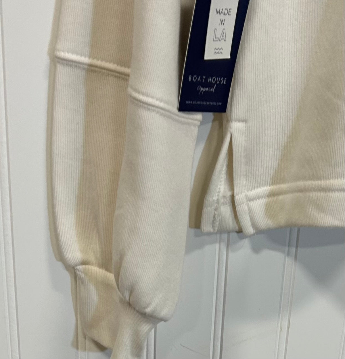 Boat House Apparel, holiday sweatshirt, size Small