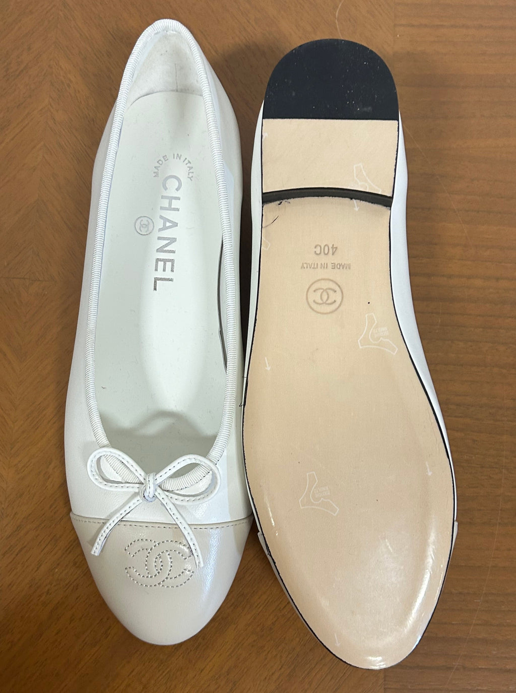 Chanel, White, size 40