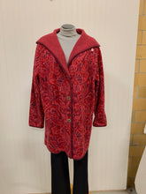 Load image into Gallery viewer, Sundance Paisley Lambs Wool Knit Sweater Womens XL New
