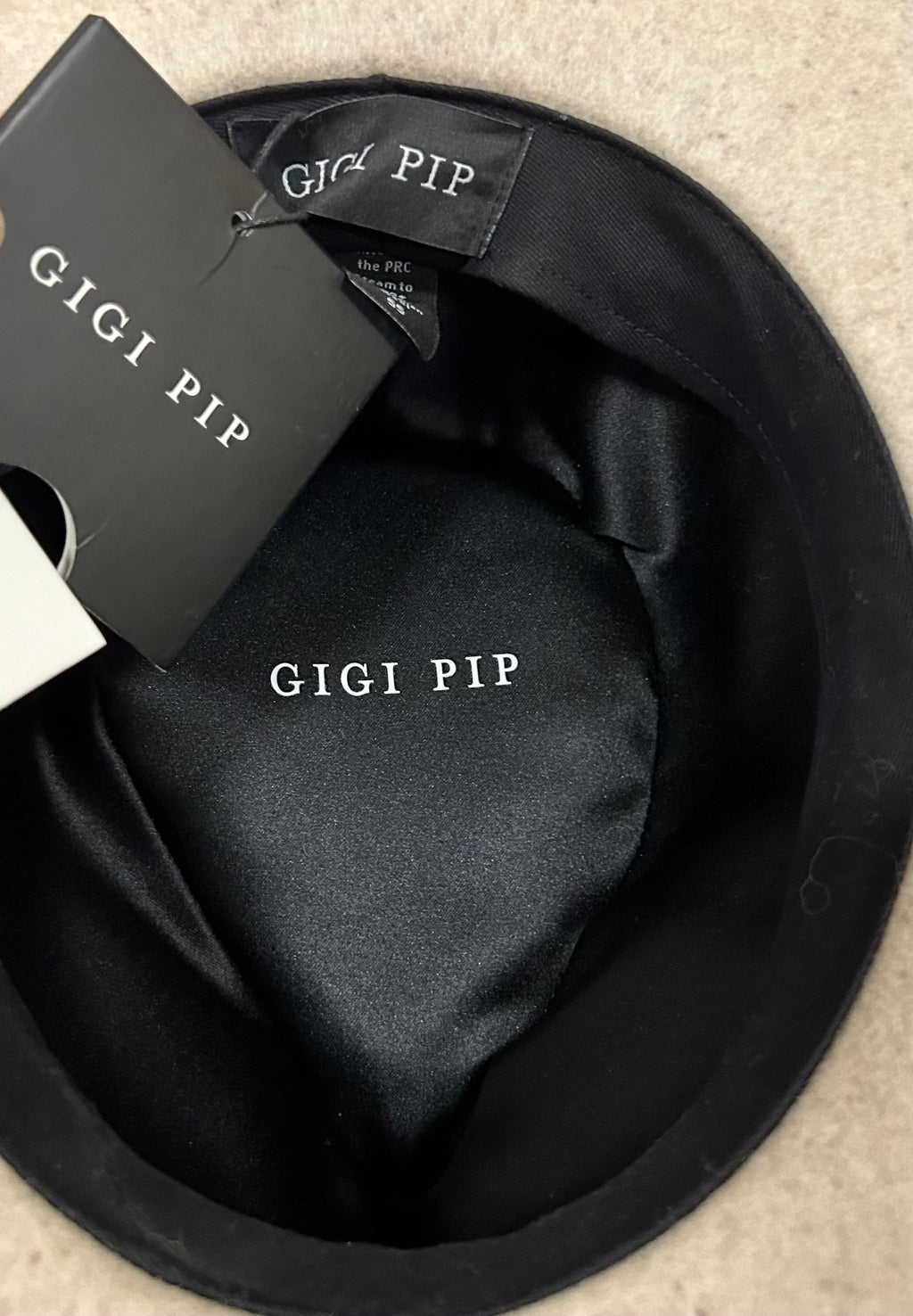 Gigi Pip, felt hat