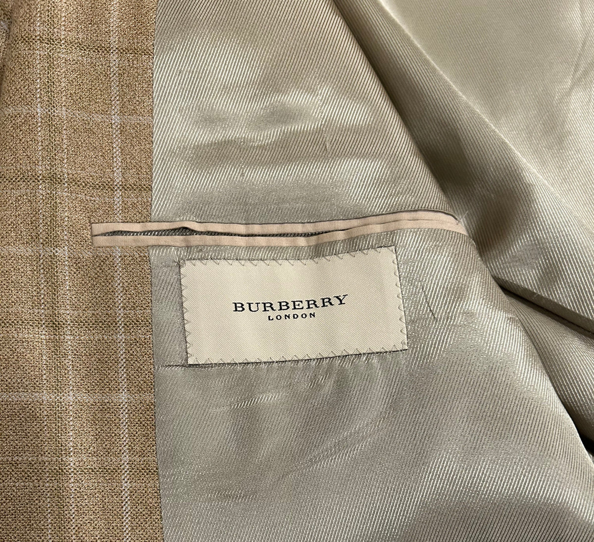 Burberry, Men's Sport Coat, size 42 long