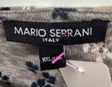 Load image into Gallery viewer, Mario Serrani of Italy, floral knit top, size XXL
