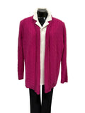 Sara Campbell, Cashmere Cardigan, size Large
